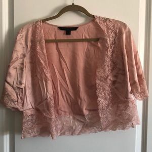 Express Design Studio Silk Shrug